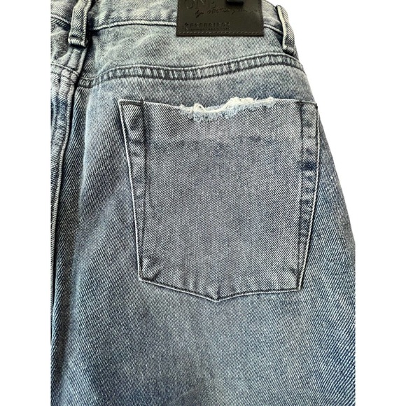 NWT One Teaspoon Rocky FreeBirds Distressed Chewed Hem Jeans - Picture 6 of 10